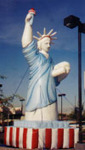 Statue of Liberty shape advertising inflatable